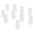 thumbnail image 1 of Tapones de goma de 10 piezas con tapones cónicos de laboratorio de 1 orificio 15-19 mm Zulema Tapón de tubo de ensayo de laboratorio, 1 of 7