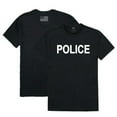 thumbnail image 2 of RapidDominance RS2-POL-BLK-01 Police Relaxed Graphic Tee, Black - Small, 2 of 3