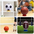thumbnail image 4 of Callipe 1/10 Pack Bowling Ball Cup Stand Ball Bearing Holder Sports Ball Cleaning Displaying Rack for Basketball Football Volleyball Rugby, 4 of 8