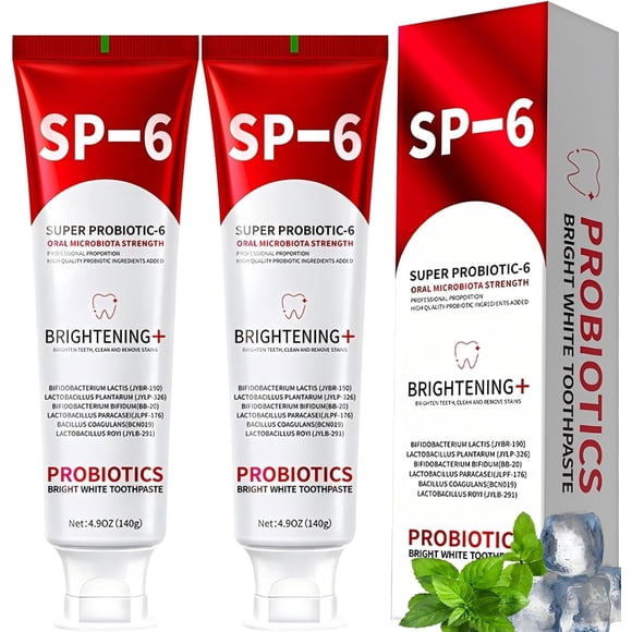 Pasta de dientes Zaucet SP-6 Probiotic Whitening 145 ml Fresh Mint