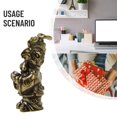 thumbnail image 3 of Captivating Brass Animal Small Statue Vintage Copper Sculpture Ornament, 3 of 11