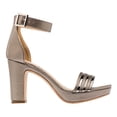 thumbnail image 3 of Sandalia con Tacón Exterior Sintético Color Gris RBCOLLECTION 94342, 3 of 4