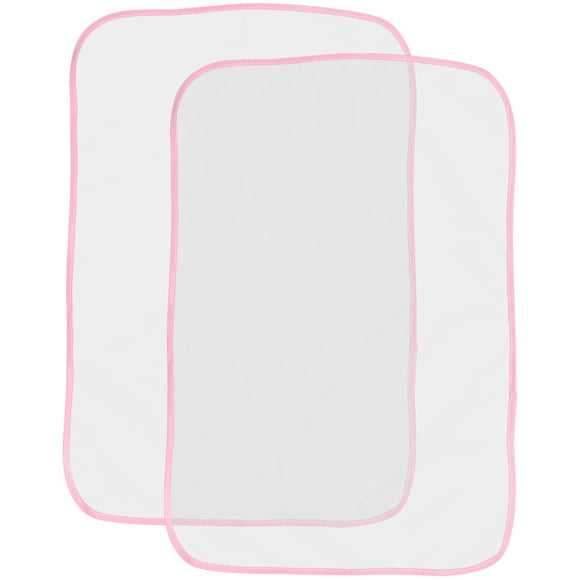 2 paños de prensado para tabla de planchar, almohadilla de malla de planchado resistente al calor, almohadilla protectora para planchar.