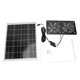 thumbnail image 2 of Kit De Ventilador Dual Con Panel Solar, Ventilador Solar De Ventilación Portátil Con Flujo De Aire Fuerte Para Casa De Mascotas Para Cobertizo, 2 of 7