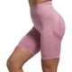 thumbnail image 3 of Pantalones cortos de yoga para mujer, pantalones cortos deportivos elásticos, pantalones cortos deportivos para L rosa, 3 of 9
