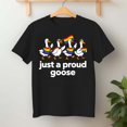 thumbnail image 2 of Just a Proud Goose – T-Shirt, Hoodie & Sweatshirt – Fun Animal Design – Casual Wear for Goose Lovers, 2 of 6