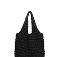 thumbnail image 1 of Bolso Hombro Bolsa Tote Mano Mujer Acolchada Xtellar negro, 1 of 3