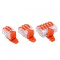 thumbnail image 4 of Conectores De Alambre De Palanca De 60 Piezas Conectores De Empalme Compactos PCT-212 213 215 Con Tornillos De Clip De Montaje, 4 of 7
