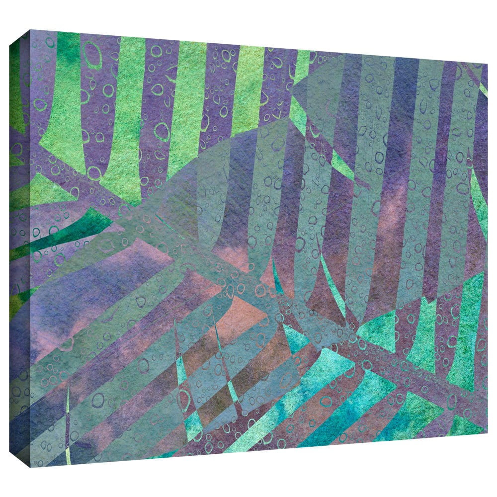 ArtWall Cora Niele "Leaf Shades III" Gallery-Wrapped Canvas