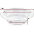 thumbnail image 2 of VeZee 18oz Medium Weight Disposable White Plastic Soup Bowls : Perfect for home, offices, parties, restaurants, and hotels : 200CT, 2 of 4