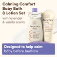 thumbnail image 4 of Aveeno Baby Calming Comfort Bath and Body Lotion Set, 4 of 10
