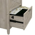 thumbnail image 3 of Bush Furniture Key West Classeur Latéral à 2 Tiroirs en Gris Délavé, 3 of 9