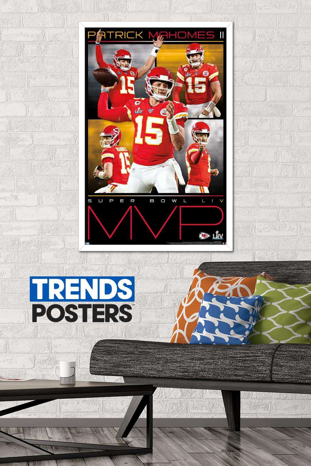 Patrick Mahomes Kansas City Chiefs Fanatics Authentic Framed 15 x 17 Super  Bowl LIV Champions Collage