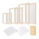 thumbnail image 4 of Kit de de madera para hacer papel (tamaños A4, y A6), herramientas educativas con papeles absorbentes, ideal para crear pantallas para, 4 of 6