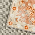 thumbnail image 4 of SAFAVIEH Martha Stewart Nathan Floral Machine Washable Area Rug, Rust/Beige, 9' x 12', 4 of 11
