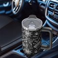 thumbnail image 5 of Halloween 30oz Tumbler with Handle and Straw Lid – Leak Proof Insulated Coffee Cup – Perfect Spooky Pumpkin Gift for Women Girls, 5 of 5