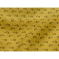 thumbnail image 4 of oneOone Viscose Jersey Yellow Fabric Rabbit Animal Fabric For Sewing Printed Craft Fabric By The Yard 60 Inch Wide, 4 of 5