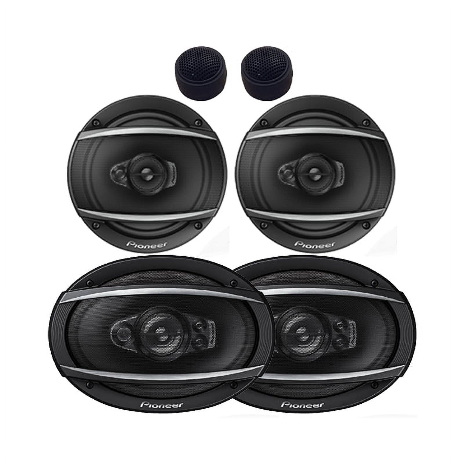 Pioneer TS-A1670F 6.5 - Inch Coaxial Speakers -- Black - Walmart.com
