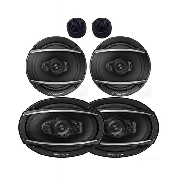 Pioneer TS-A1670F TS-A6970F 320 Watts Car Speakers, 6" x 9"