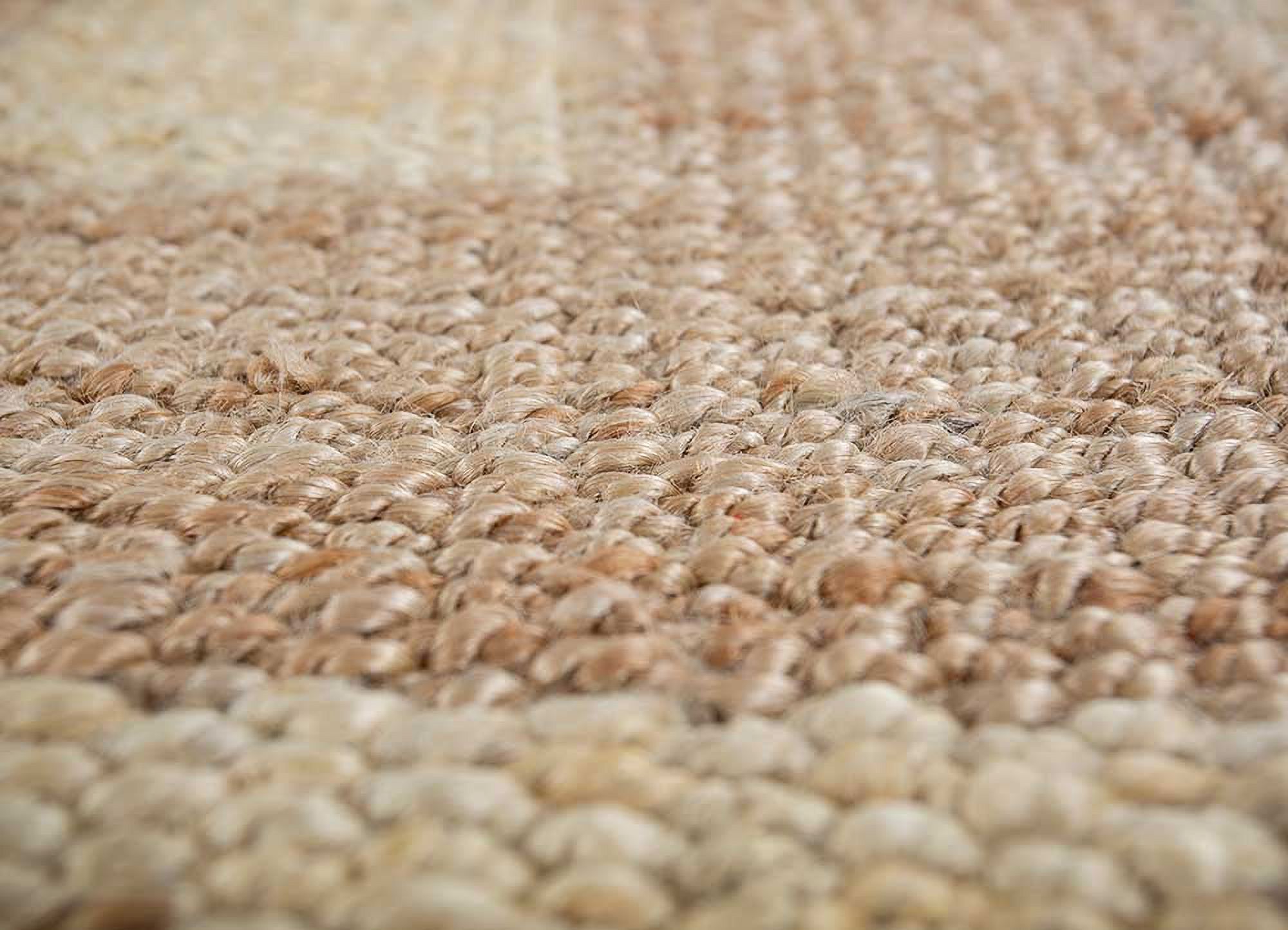 Braided Area Jute Rug Hand tuft Rug For Living Room, Bedroom, Hallway