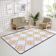 thumbnail image 4 of SKYSONIC Area Rug Colorful Kaleidoscopic Tiles Pattern Nursery Rug Floor Mat Kids Playing Mat for Living Room Bedroom, 63x48 in, 4 of 6