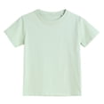 thumbnail image 6 of EnJoCho Kids Cotton Crewneck Tees Short Sleeve Toddler Soft Solid Tops Boys Girls Graphic Playtime Everyday Casual Comfort, 6 of 9