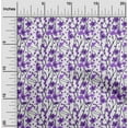 thumbnail image 2 of oneOone Cotton Silk Purple Fabric Kids Floral Sewing Craft Projects Fabric Prints By Yard 42 Inch Wide, 2 of 4