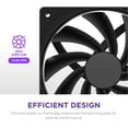thumbnail image 3 of Ventilador para PC NZXT F120Q, 120 mm, silencioso, flujo de aire negro, 3 of 8