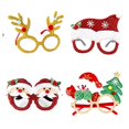 thumbnail image 3 of Gafas de terre, novedad, accesorios para fotografía, sombreros de Santa Claus, gafas , accesorios para fotografía, divertidos adornos navideños, disfraz - 6 piezas 6 PCS, 3 of 7