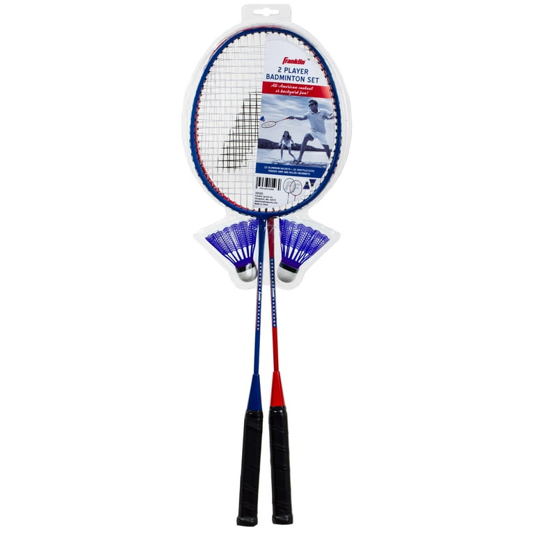 Franklin Red, White and Blue 2-Player Badminton Set