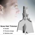 thumbnail image 3 of Nose Hair Trimmer Portable Stainless Steel Manual Nose Hair Remover Nail Clipper Face Hair Trimmer, 3 of 4