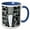 Blue/White, variant on 3drose, Usa, Colorado, White River National Forest, Aspen., 15oz Mug