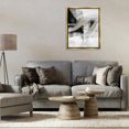 thumbnail image 3 of Stupell Industries Neutral Urban Complex Abstract Painting Gold Floater Framed Canvas Art Print Wall Art, 25 x 31, 3 of 10