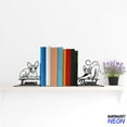 thumbnail image 4 of Handmadetneonsign Sphynx Cat Metal Bookends, Sphynx Cat Name Bookend, Cat Table Bookshelf Decor 045048, 4 of 4