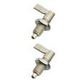 thumbnail image 3 of Wweixi 1x Indexing Plungers L Type Stainless Locking Bolts Thread Fine Silver M10-6 2Set, 3 of 6