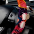 thumbnail image 5 of Cat 14.5 Inch Printing PVC Leather Auto Accessories Car Wheel Cover Steering Wheel Covers, 5 of 6