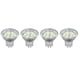 thumbnail image 5 of 4 Bombillas LED MR11, 3 W, 300 Lm, 9 Cuentas, Base De Doble Pin, Con Amplio ángulo De Iluminación Sin Parpadeo, Para Foco, Lámpara De Paisaje, Luz De Techo, Luz De Riel, 5 of 7