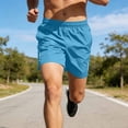 thumbnail image 3 of Diufon Mens Athletic Shorts Elastic Waist Quick Dry Hiking Shorts Summer Beach Vacation Shorts with Pockets, 3 of 10