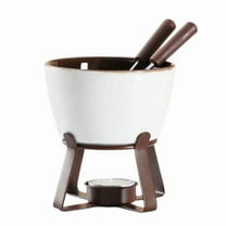 Chocolate Fondue Cup Set Melting Pot Set Chocolate Cheese Butter Cup B,1 * chocolate fondue cup