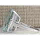 thumbnail image 4 of Granjero Gordo Anillo vintage de plata 925 con piedras preciosas de aguamarina para mujer, joyería nupcial, tamaño (8), 4 of 5