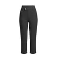 thumbnail image 6 of Ashirexll High Waisted Pants for Women Fall Fashion Golf Straight Button Closure Work Pants with Side Pockets for Outdoor, 6 of 6