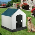thumbnail image 3 of Casa Para Perro Q Perrón Raza Grande Con Puerta Color Azul, 3 of 8