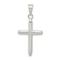 thumbnail image 3 of 925 Sterling Silver Polished Cross Shaped Pendant, 3 of 5