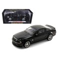 thumbnail image 1 of 2008 Ford Shelby Mustang GT500KR negro 1/18 modelo de coche fundido por Shelby Collectibles Shelby Collectibles SC299, 1 of 1