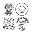 thumbnail image 1 of Center Enterprises Ce-J9993 Jumbo Stampers Rewards Set-4/Pk With Desk Caddy, 1 of 1