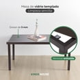 thumbnail image 4 of Sala Exterior para Jardin Textileno Sillas Sillon Mesa 4Pzas cafe, 4 of 9