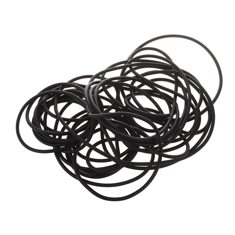 5X Tubing Exercise Rubber Resistance Band Catapult Dub Elastic, Black 10M