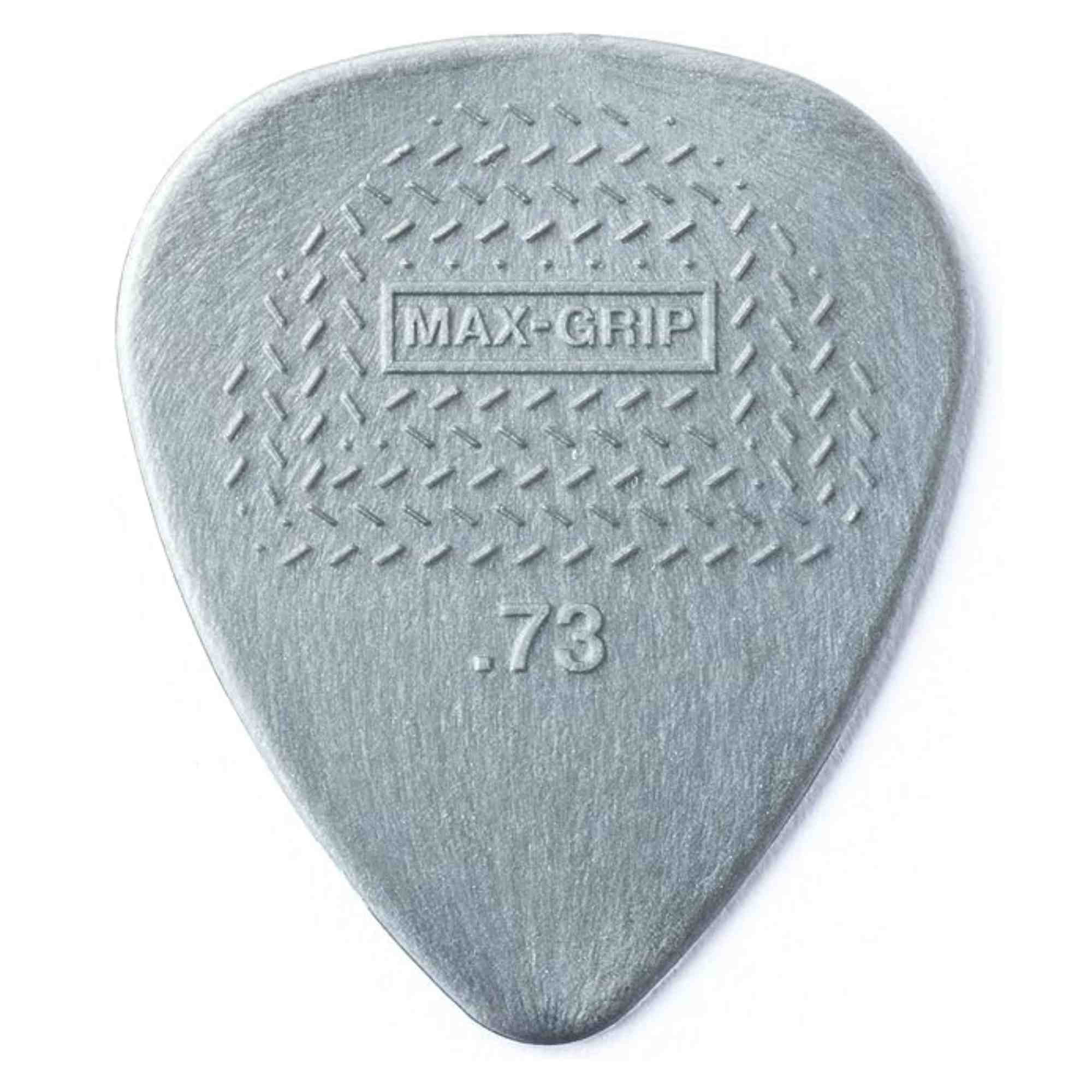 Dunlop Max-Grip Standard Guitar Picks - Gray - 0.73mm Gauge - 72 Pack