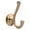 Bronze, variant on Linden Double Robe Hook in Stainless Steel