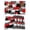 Red, variant on Red Black Geometric Placemats Set of 4 Modern Abstract Art Block Place Mats Indoor Wipeable Table Mats Washable Cloth Dining Table Placemats for Kitchen Holiday Party Home Decor 13x19 Inch
